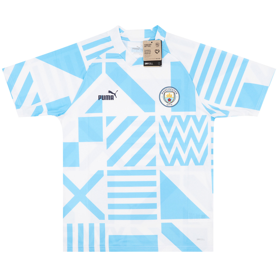 2022-23 Manchester City Puma Pre-Match Training Shirt
