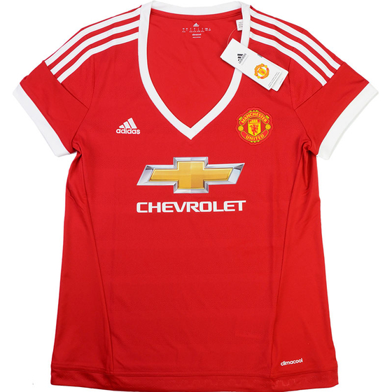 2015-16 Manchester United Home Shirt (Womens (L))