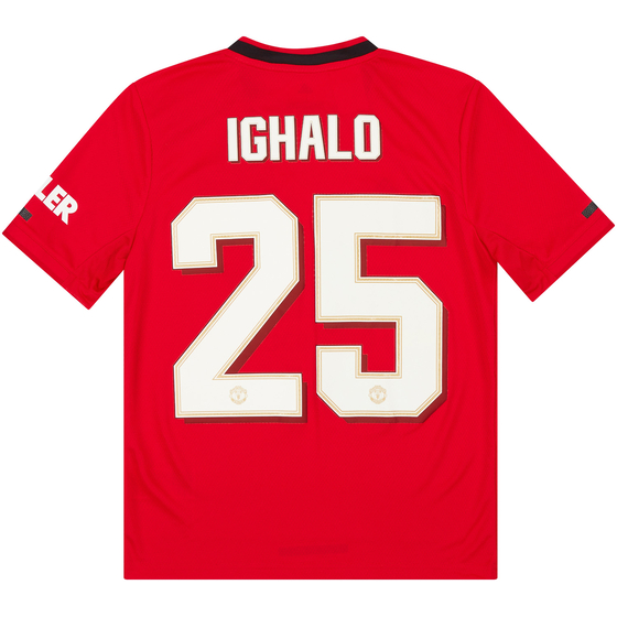 2019-20 Manchester United Home Shirt Ighalo #25 KIDS