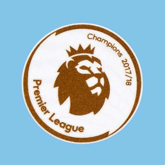 2018-19 Manchester City Premier League 17/18 Champions Player Issue Patch