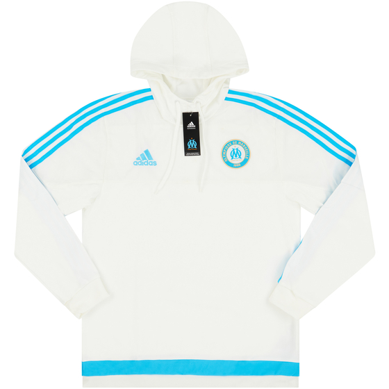 2015-16 Olympique Marseille adidas Hooded Top