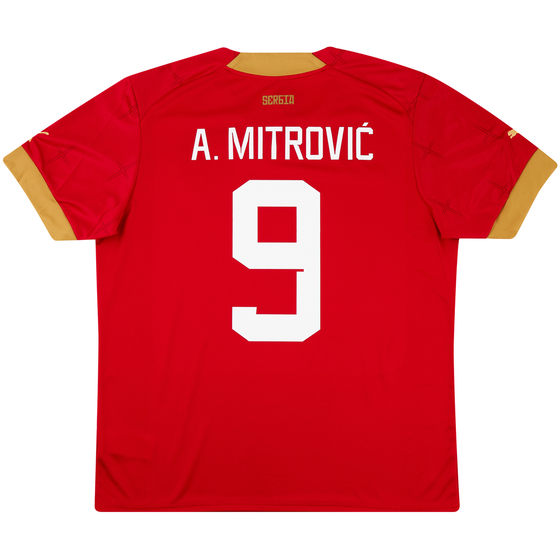 2022-23 Serbia Home Shirt Mitrović #9 (M)