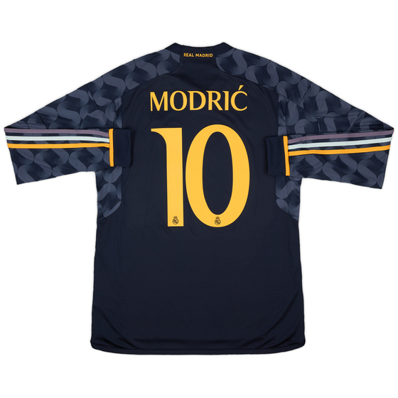 2023-24 Real Madrid Away L/S Shirt Modrić #10