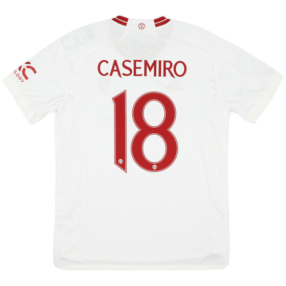 2023-24 Manchester United Third Shirt Casemiro #18