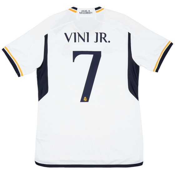 2023-24 Real Madrid Home Shirt Vini Jr #7
