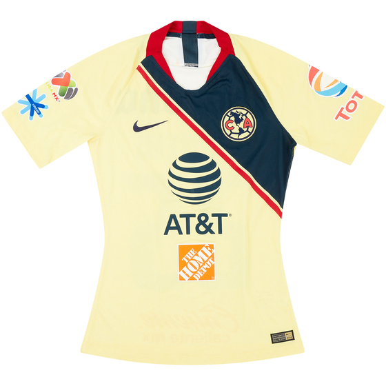 2018 Club America Match Worn Home Shirt I.Moreno #25 (v Man Utd)