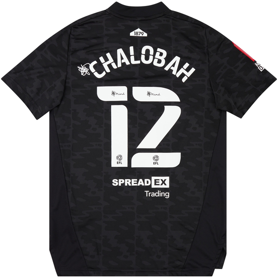 2021-22 Fulham Match Issue FA Cup Away Shirt Chalobah #12
