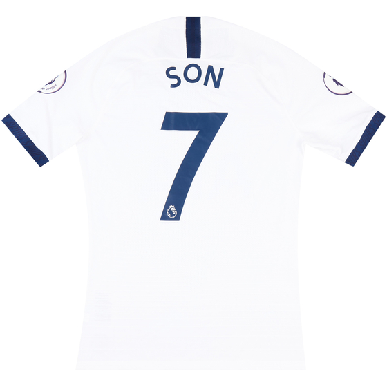 2019-20 Tottenham Match Issue Home Shirt Son #7