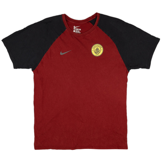 2016-17 Manchester City Nike Tee - 9/10 - (L)