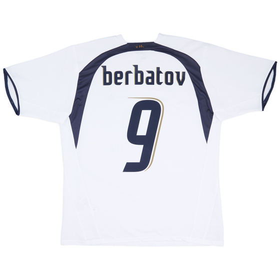 2006-07 Tottenham Home Shirt Berbatov #9 - 8/10 - (L)