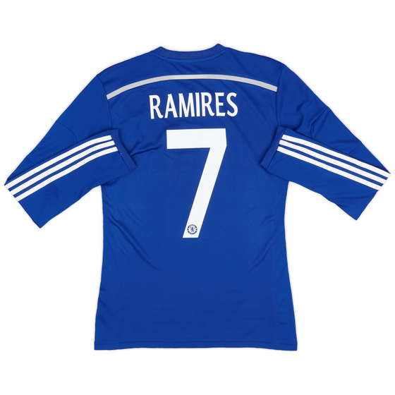 2014-15 Chelsea Home L/S Shirt Ramires #7 - 7/10 - (S)