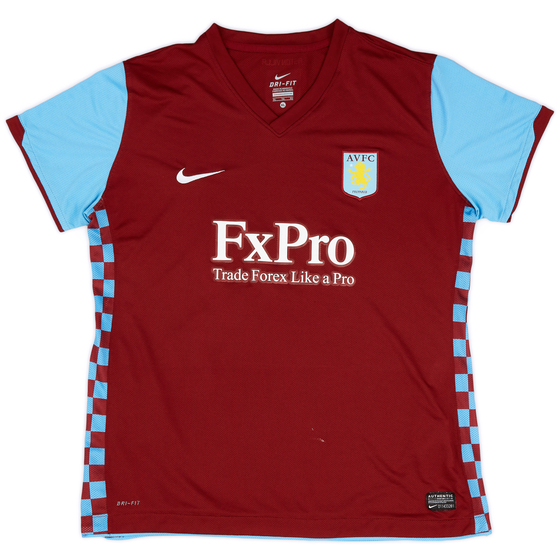 2010-11 Aston Villa Home Shirt - 7/10 - (XL.Boys)
