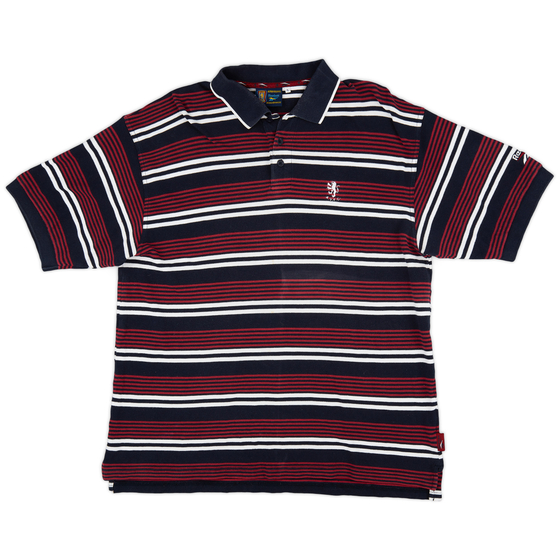 1996-97 Aston Villa Reebok Polo Shirt - 8/10 - (XL)