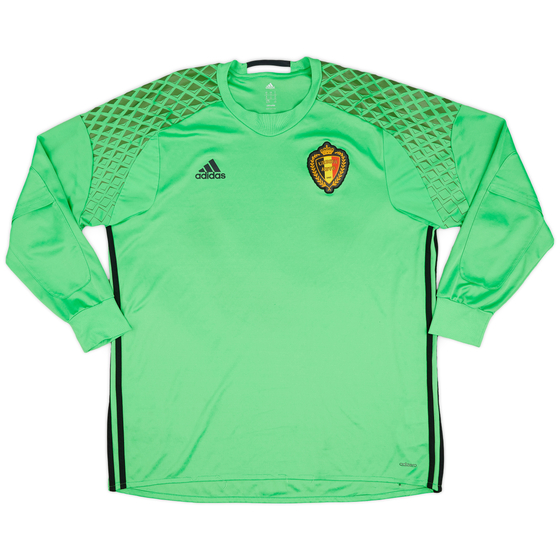 2016-18 Belgium GK Shirt - 8/10 - (XL)