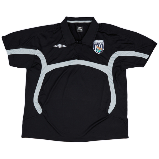 2009-10 West Brom Umbro 1/4 Zip Training Shirt -9/10 - (XL.Boys) 