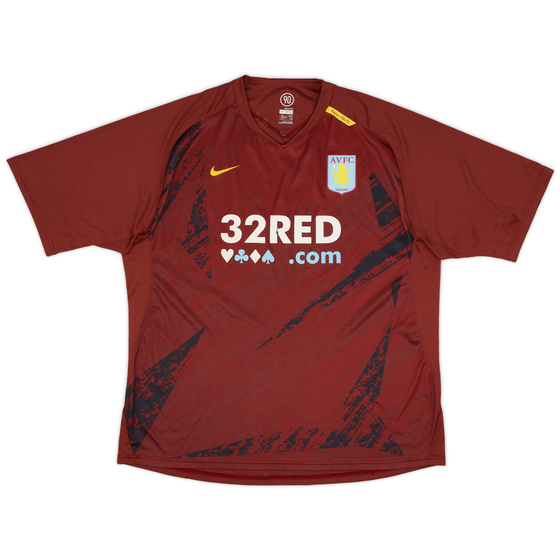 2007-08 Aston Villa Authentic Nike Training Shirt - 5/10 - (XXL)