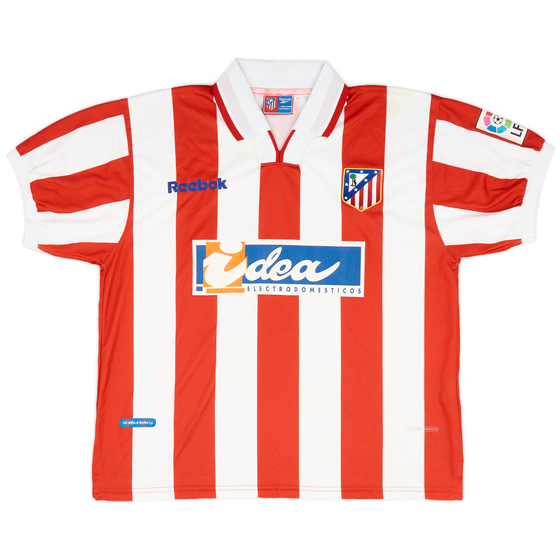 2000-01 Atletico Madrid Home Shirt - 5/10 - (M)