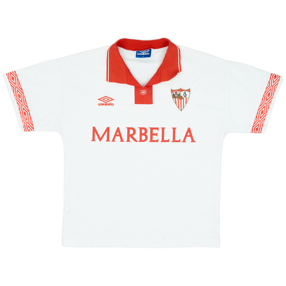 1994-95 Sevilla Home Shirt - 9/10 - (M)