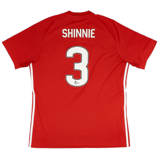 2017-18 Aberdeen Home Shirt Shinnie #3 - 7/10 - (L)