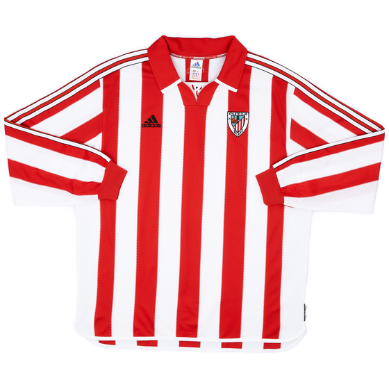 1999-01 Athletic Bilbao Player Issue Home L/S Shirt - 9/10 - (XXL)