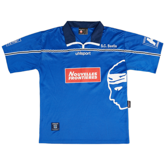2001-02 SC Bastia Home Shirt - 7/10 - (M/L)