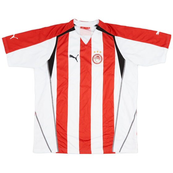 2005-06 Olympiakos Home Shirt - 9/10 - (XXL)