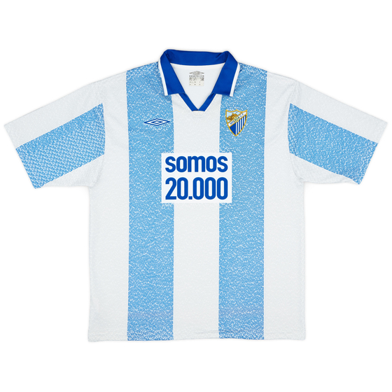 2004-05 Malaga 'Somos 20.000' Home Shirt - 9/10 - (XL)