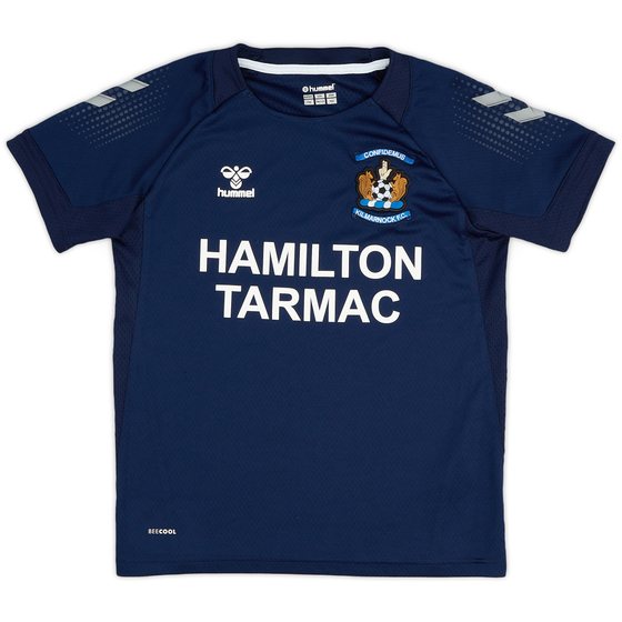 2020-21 Kilmarnock Hummel Training Shirt - 9/10 - (L.Boys)