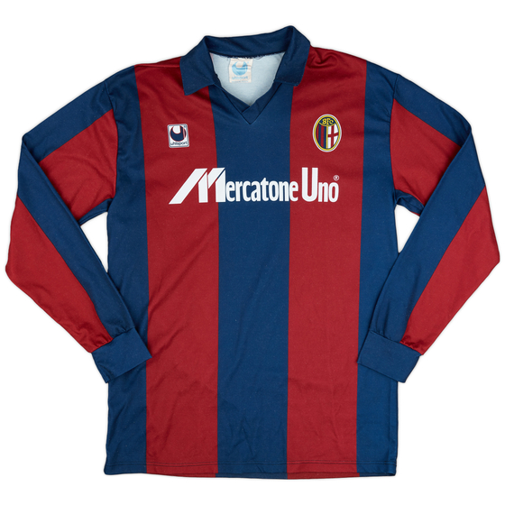 1989-90 Bologna Home L/S Shirt - 8/10 - (XL)