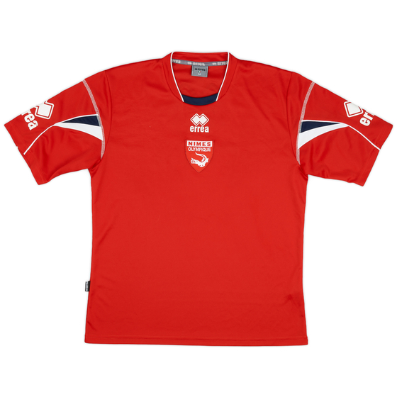 2014-15 Nîmes Olympique Errea Training Shirt - 8/10 - (M)