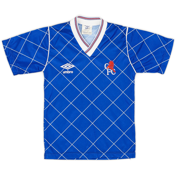 1987-89 Chelsea Home Shirt - 9/10 - (M.Boys)