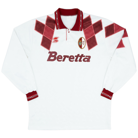 1991-92 Torino Away L/S Shirt - 6/10 - (XL)