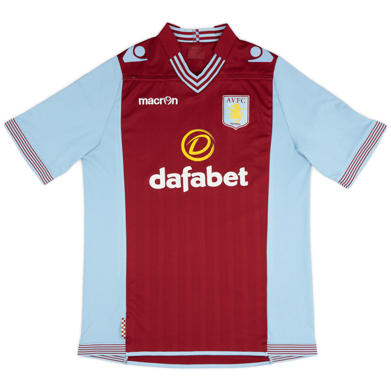 2013-14 Aston Villa Home Shirt - 6/10 - (L)