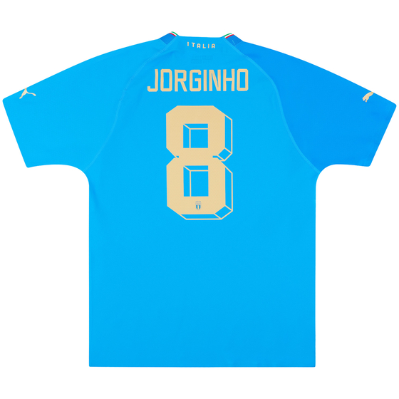 2022-23 Italy Authentic Home Shirt Jorginho #8