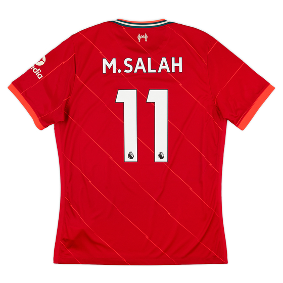 2021-22 Liverpool Home Shirt M.Salah #11