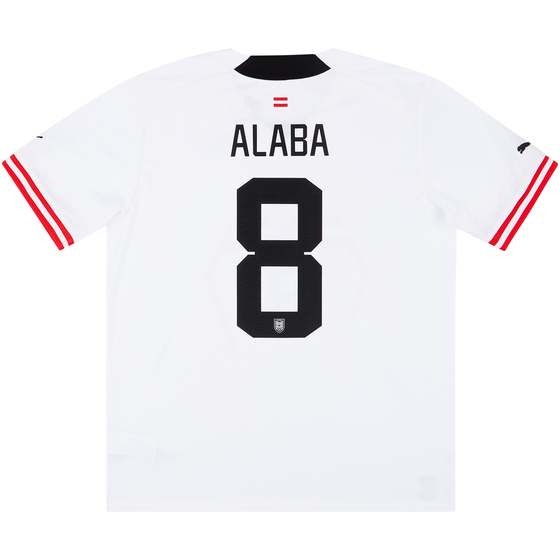 2022-23 Austria Away Shirt Alaba #8