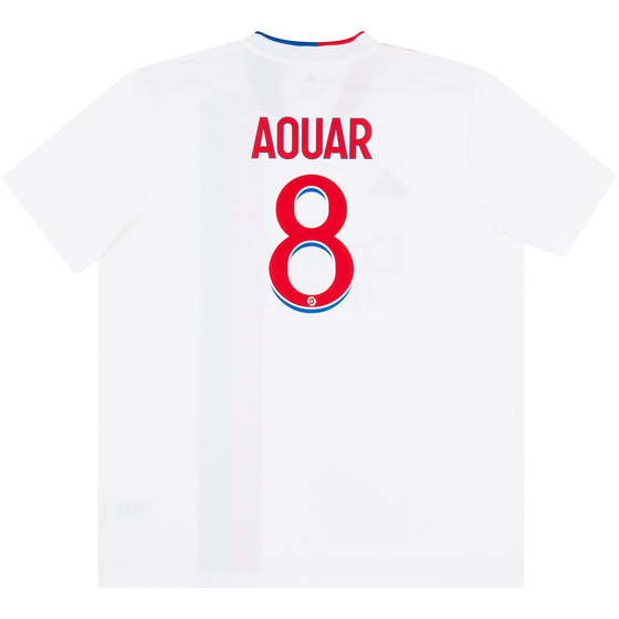 2021-22 Lyon Home Shirt Aouar #8