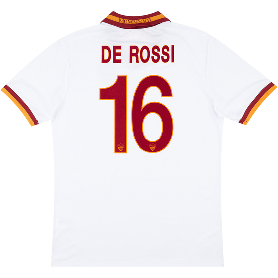 2013-14 Roma Away Shirt De Rossi #16 (XXL)