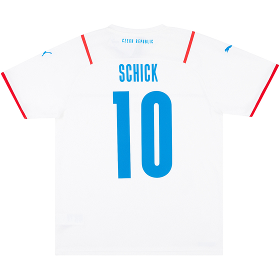 2021-22 Czech Republic Away Shirt Schick #10