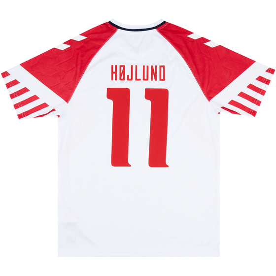 2023-24 Denmark Away Shirt Højlund #11