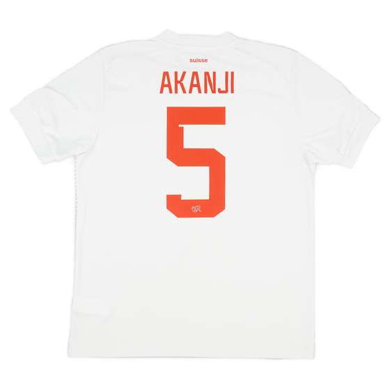 2022-23 Switzerland Away Shirt Akanji #5