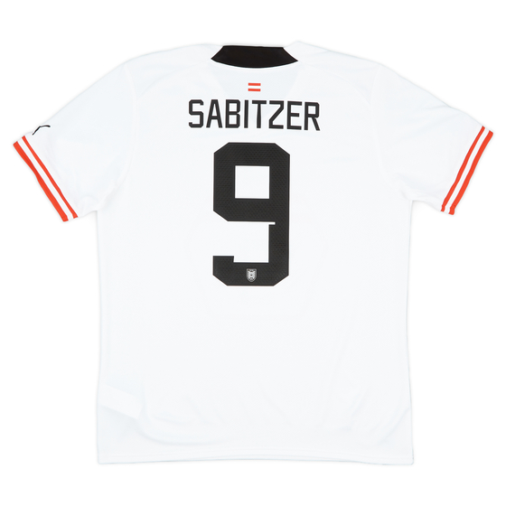 2022-23 Austria Away Shirt Sabitzer #9