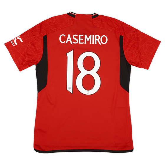 2023-24 Manchester United Home Shirt Casemiro #18