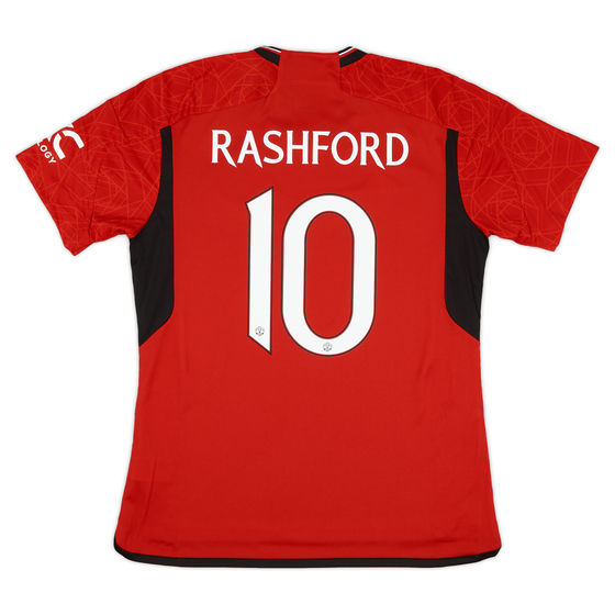 2023-24 Manchester United Home Shirt Rashford #10