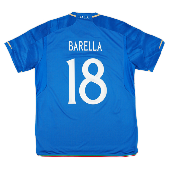 2023-24 Italy Home Shirt Barella #18