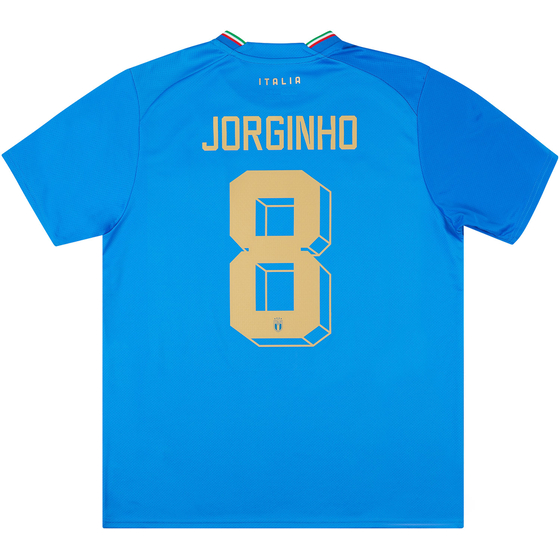 2022-23 Italy Home Shirt Jorginho #8