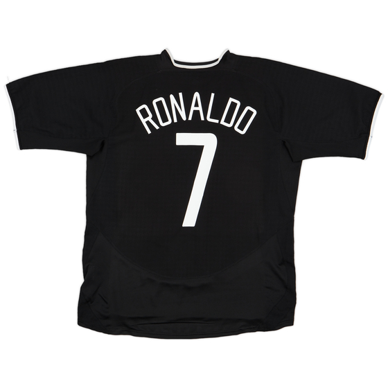 2003-05 Manchester United Away Shirt Ronaldo #7