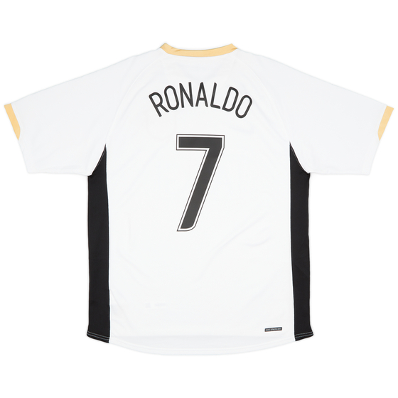 2006-08 Manchester United Away Shirt Ronaldo #7