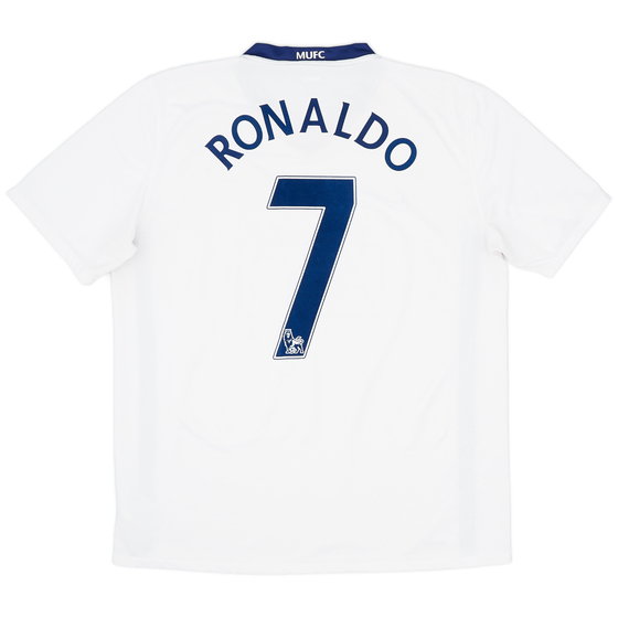 2008-10 Manchester United Away Shirt Ronaldo #7