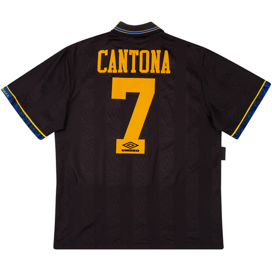 1993-95 Manchester United Away Shirt Cantona #7 - 9/10 - S